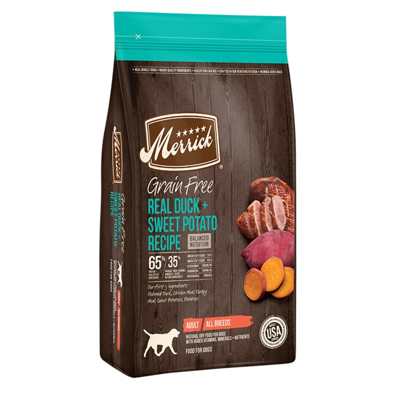 Merrick Grain-Free Real Duck & Sweet Potato Recipe
