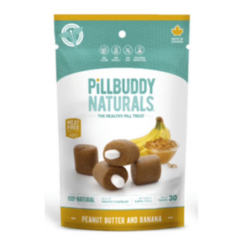 Pill Buddy Naturals Banana & Peanut Butter 30 ct.
