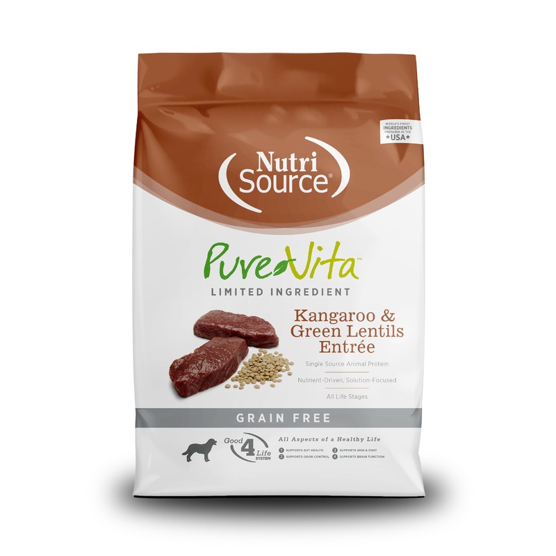 Pure Vita Grain-Free Kangaroo & Green Lentils Entree