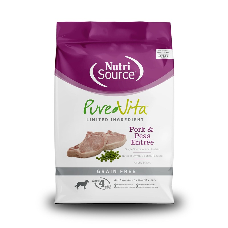 Pure Vita Grain-Free Pork & Peas Entree