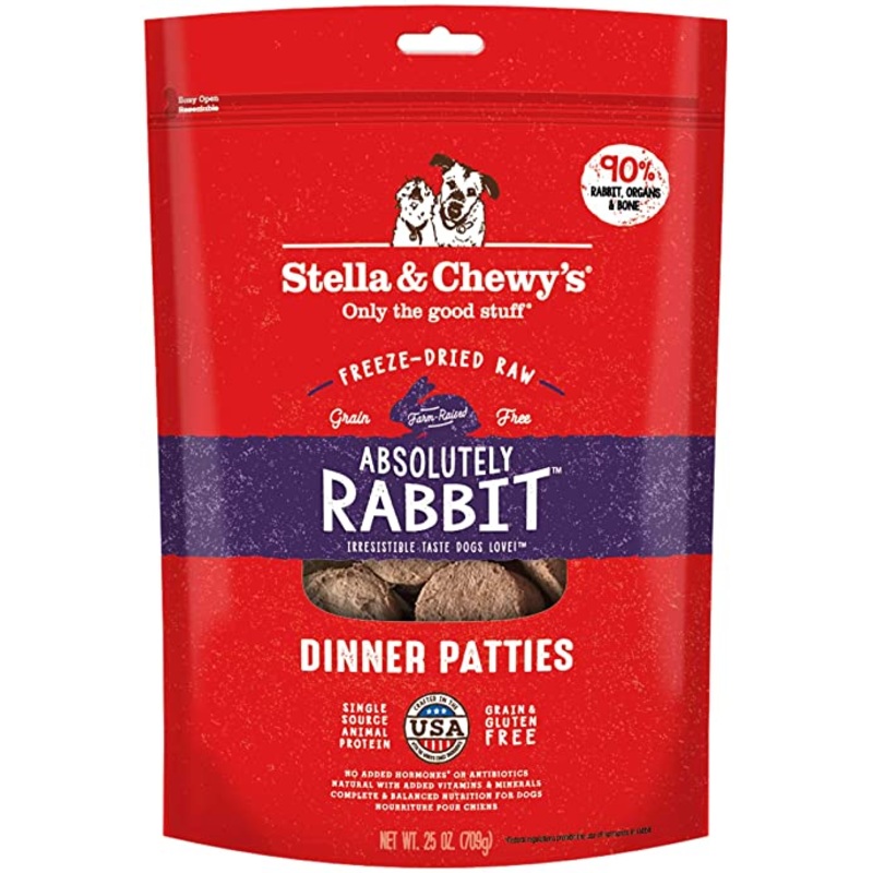 Stella & Chewy's Freeze-Dried Absolutely Rabbit