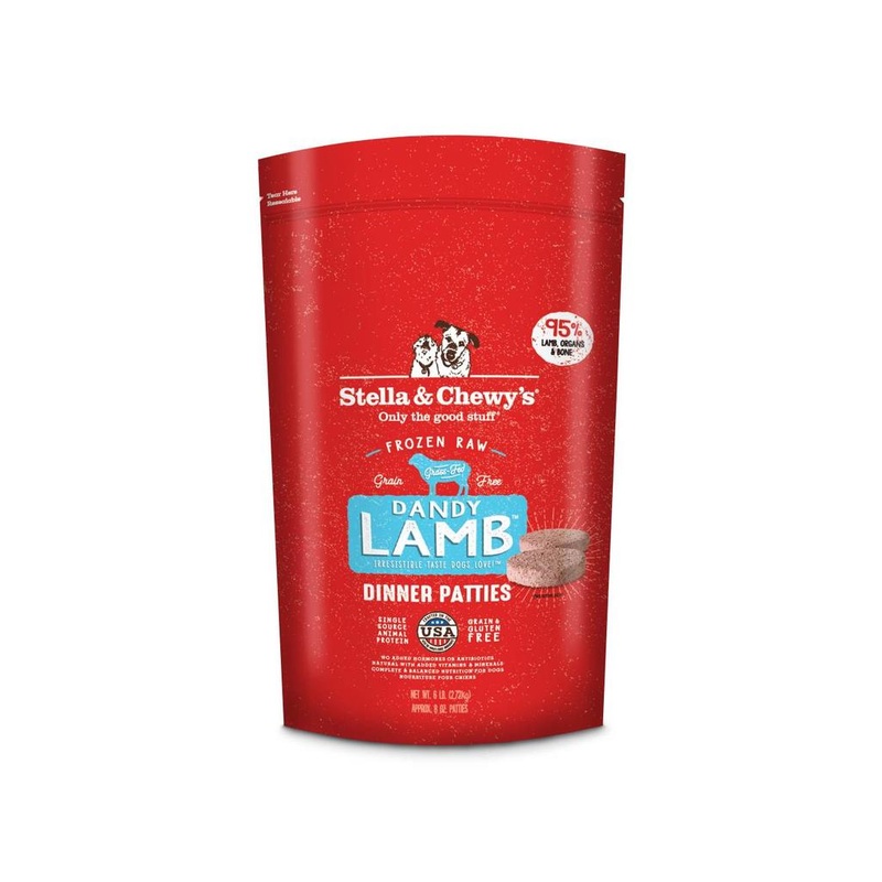 Stella & Chewy's Raw Frozen Dandy Lamb Dinner Patties
