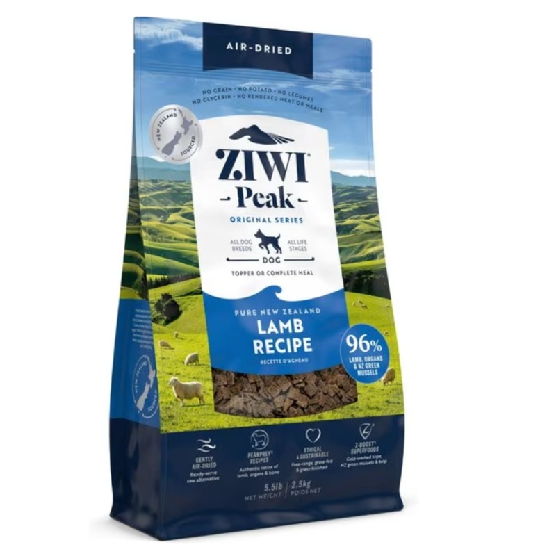Ziwi Peak Air-Dried Lamb Recipe