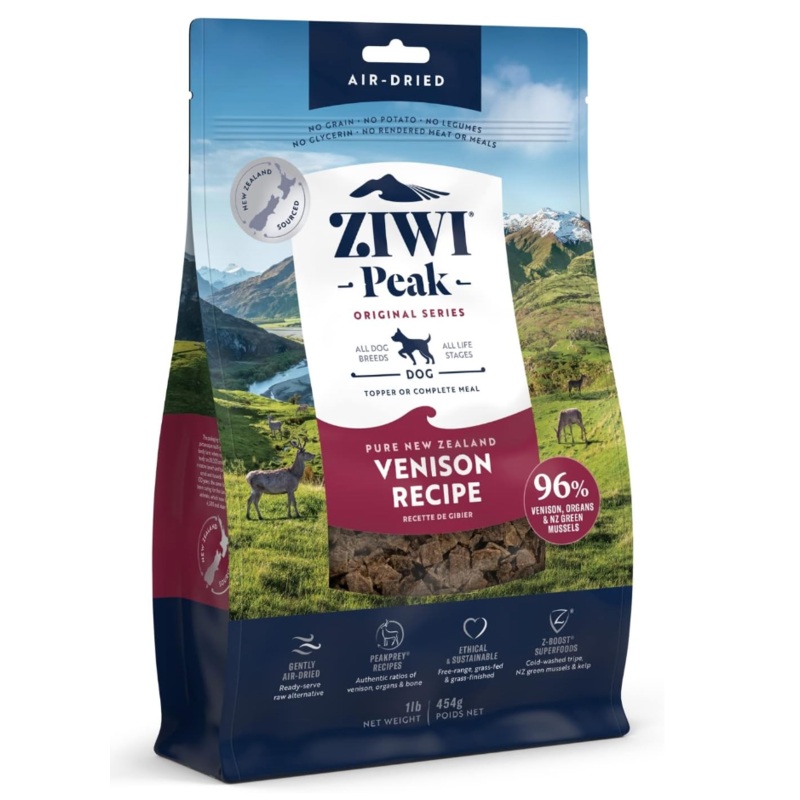 Ziwi Peak Air-Dried Venison Recipe
