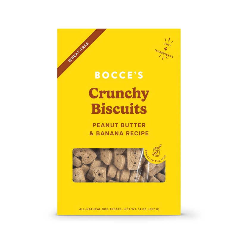 Bocce's Oven-Baked Biscuits PB & Banana 14 oz.