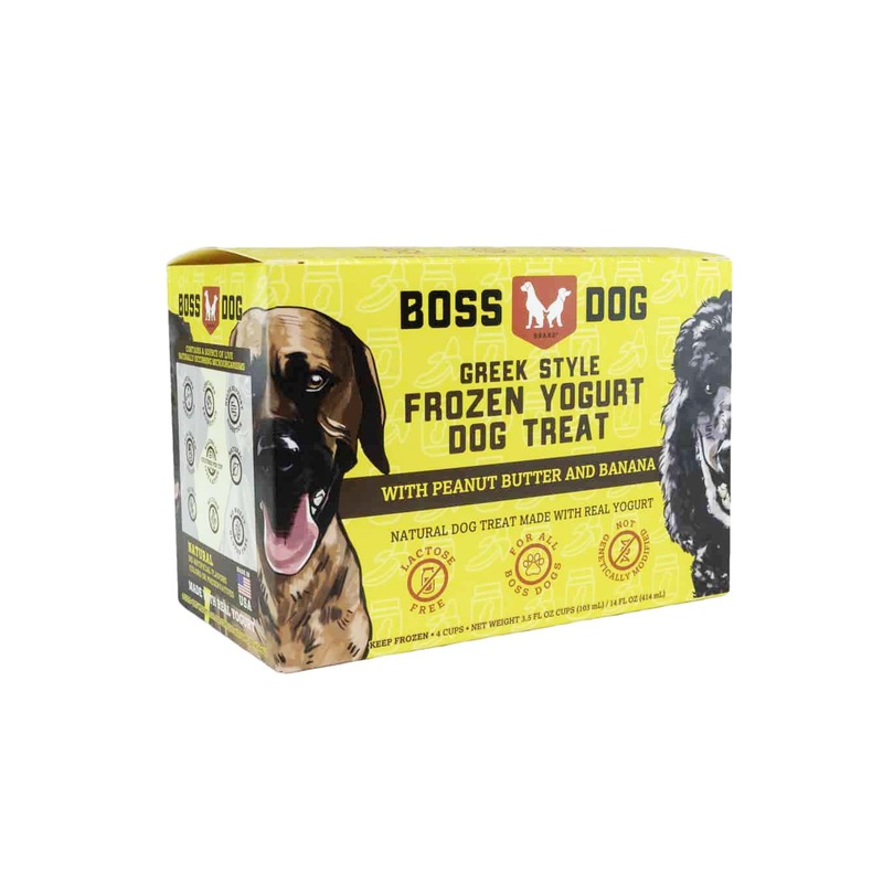 Boss Dog Greek Style Yogurt Peanut Butter Banana