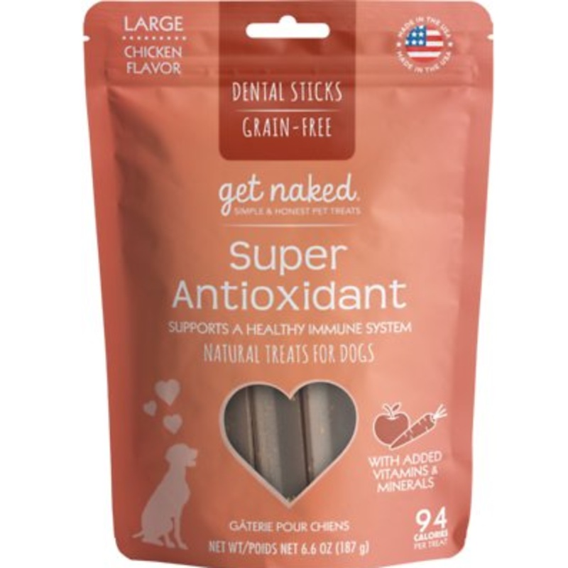 Get Naked Super Antioxidant Dental Chew Sticks