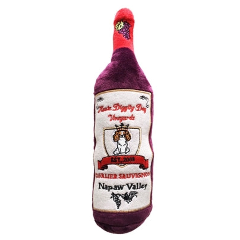 Haute Diggity Cavalier Sauvignon Wine Bottle