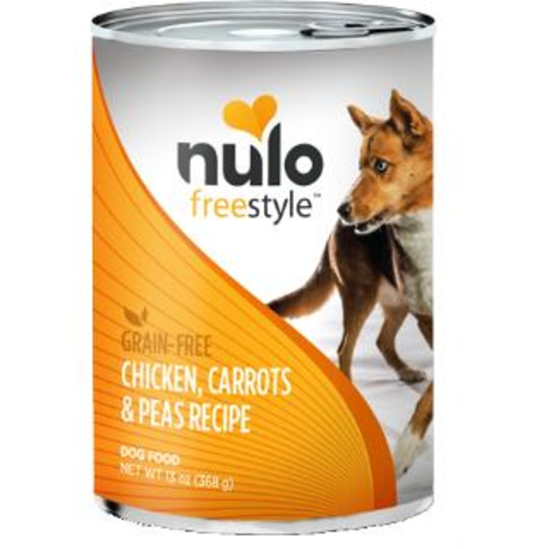 Nulo Grain-Free Chicken, Carrots & Peas Recipe