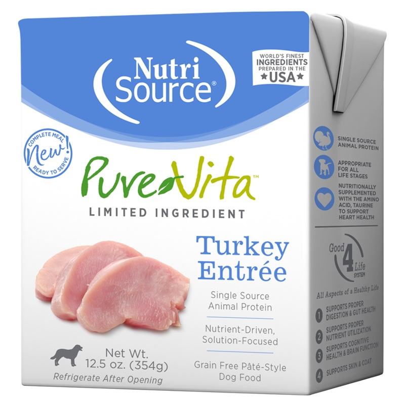 Pure Vita Grain-Free Turkey Entree