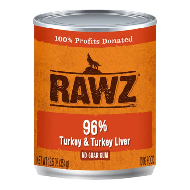 Rawz 96% Turkey & Turkey Liver