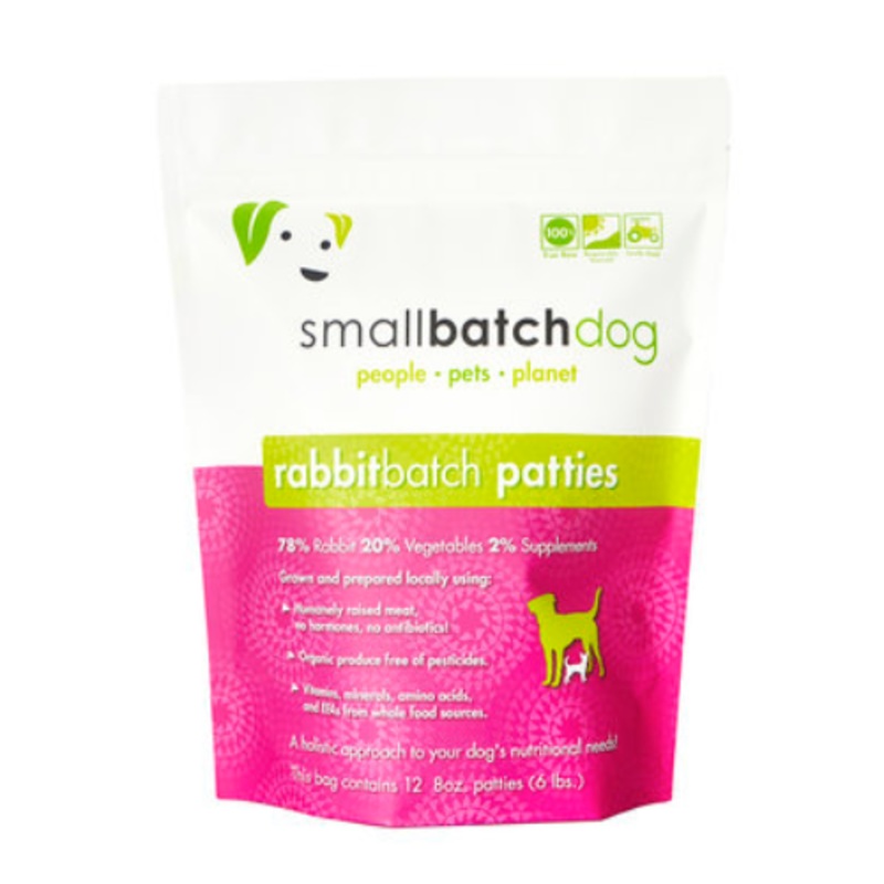 Small Batch Raw Frozen Rabbit Batch
