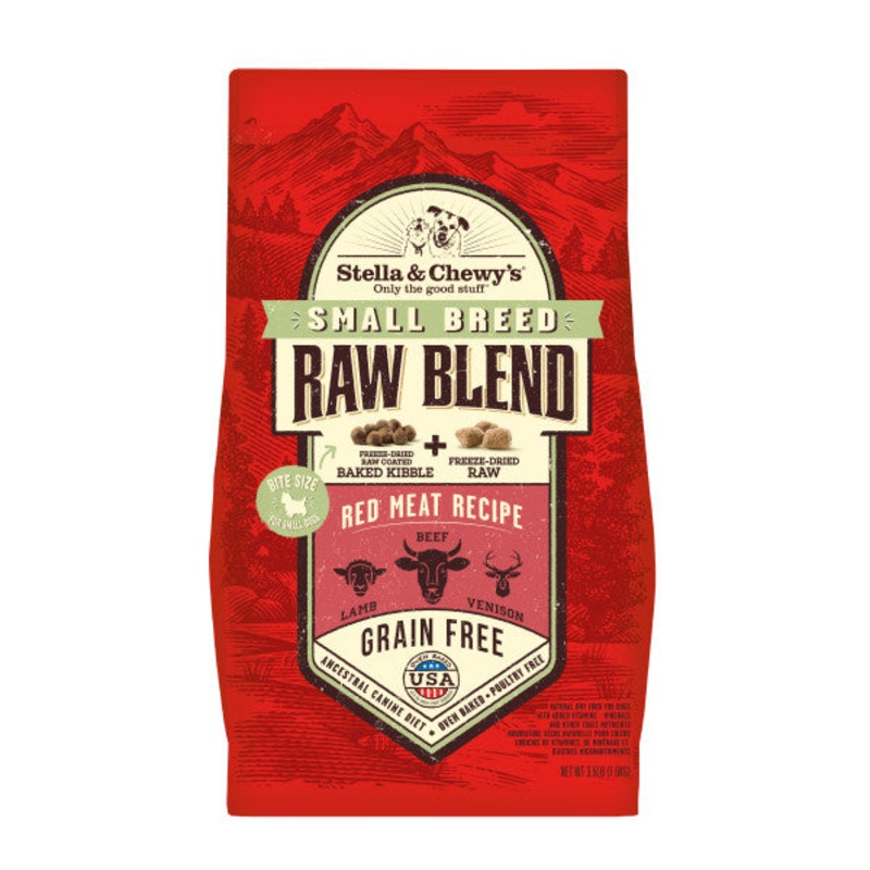 Stella & Chewy's Small Breed Red Meat Raw Blend Kibble