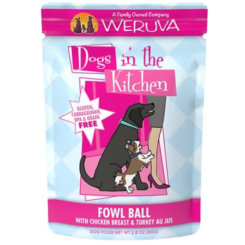 Weruva Dogs in the Kitchen Fowl Ball
