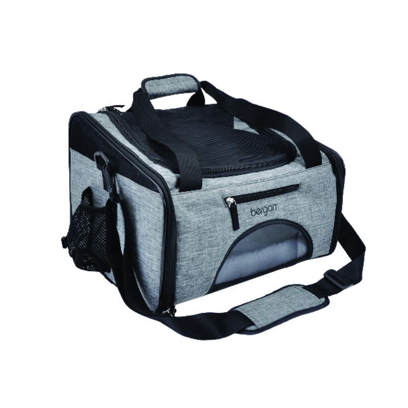 Bergan Booster Pet Carrier Heather Grey
