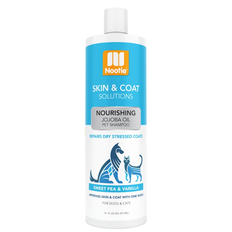 Nooties Shampoo Nourishing Sweet Pea & Vanilla with Jojoba Oil 16 oz.