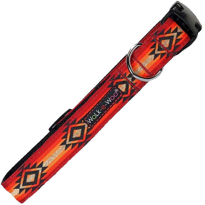 Walk-e-Woo Fire Sky Collar