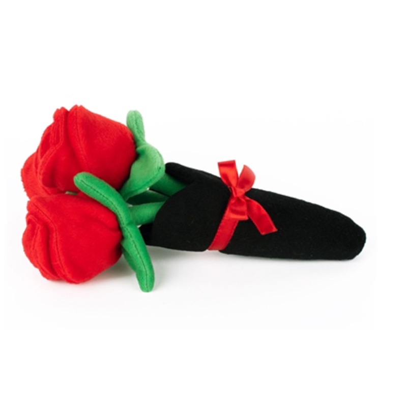 Zippy Paws Valentine Bouquet Of Roses