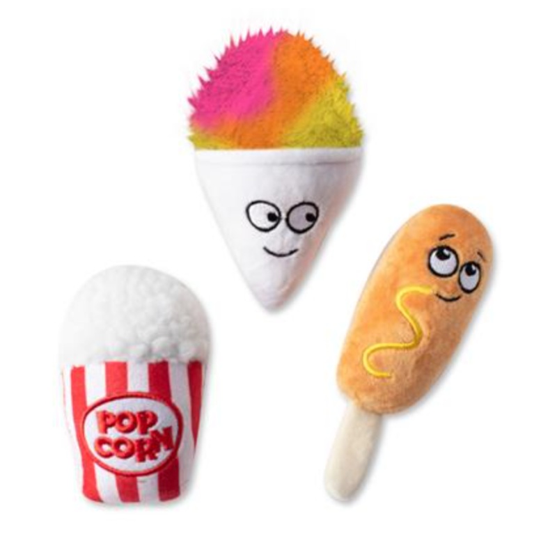 Fringe Fast Fair Foods Corndog Pop Corn Snowcone Mini 3 Pack