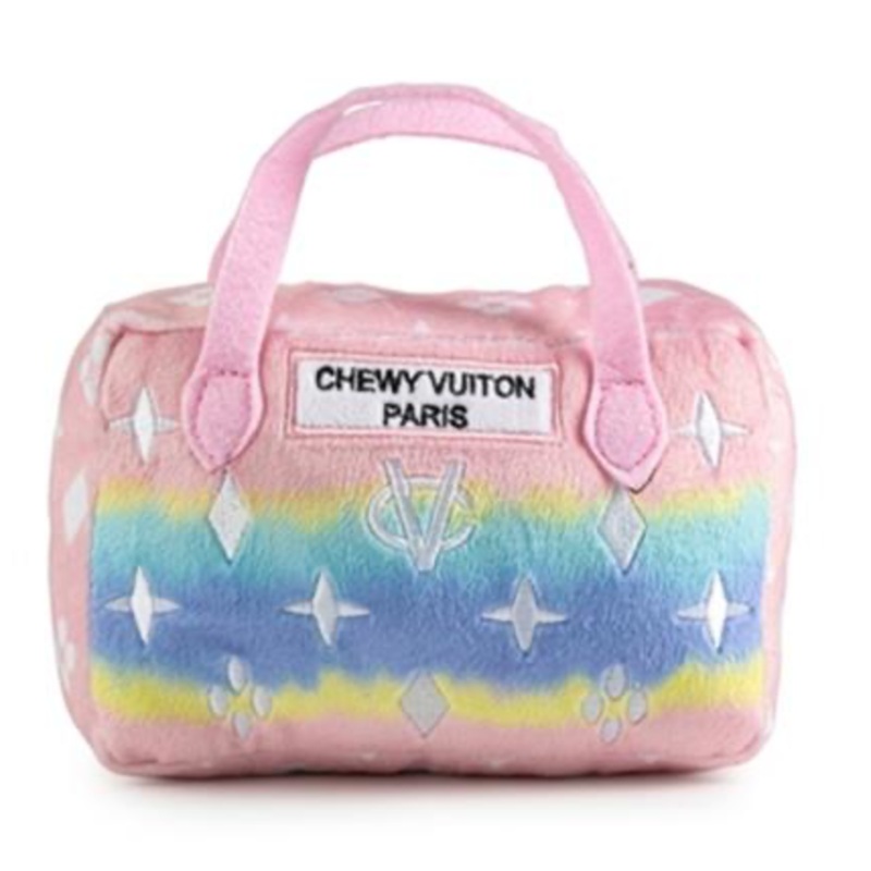 Haute Diggity Pink Ombre Chewy Vuiton Handbag