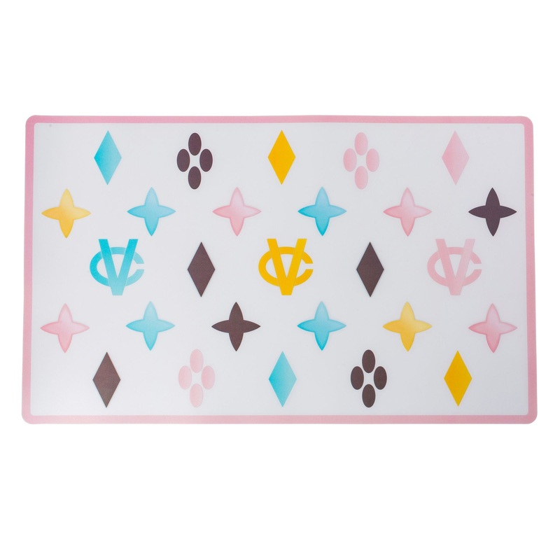 Haute Diggity White Chewy Vuiton Placemat