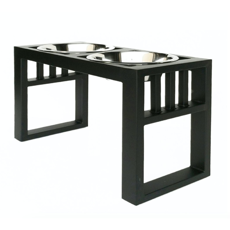 Pets Stop Libro Double Diner Black