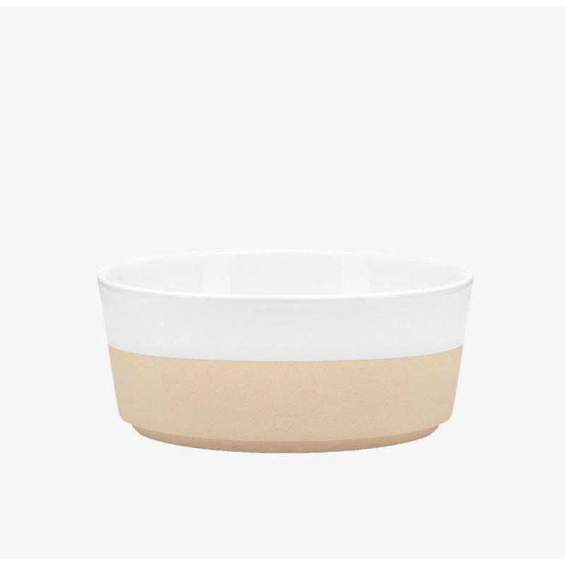 Waggo Textured Dipper Dog Bowl