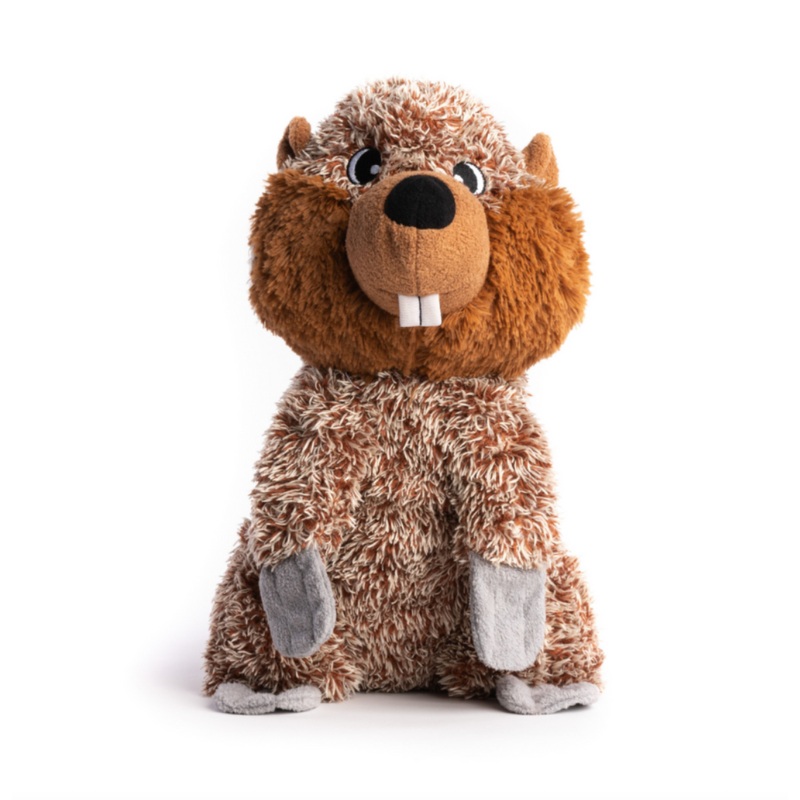Fabdog Fluffy Beaver Toy