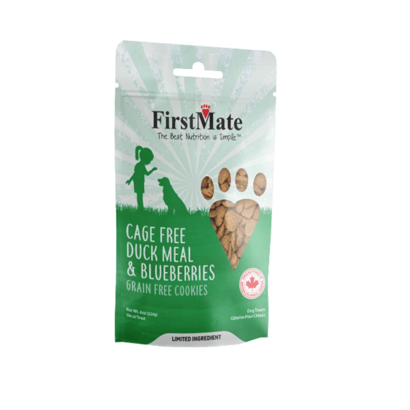 FirstMate Cage Free Duck & Blueberries 8 oz.