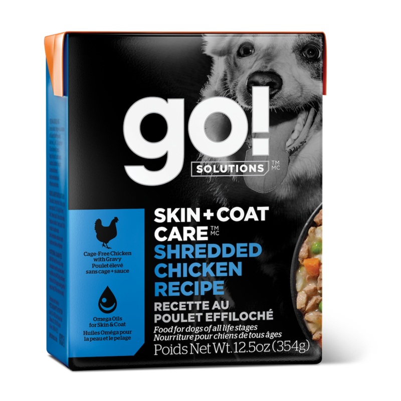 Go! Solutions Skin + Coat Shredded Chicken w/ Grain