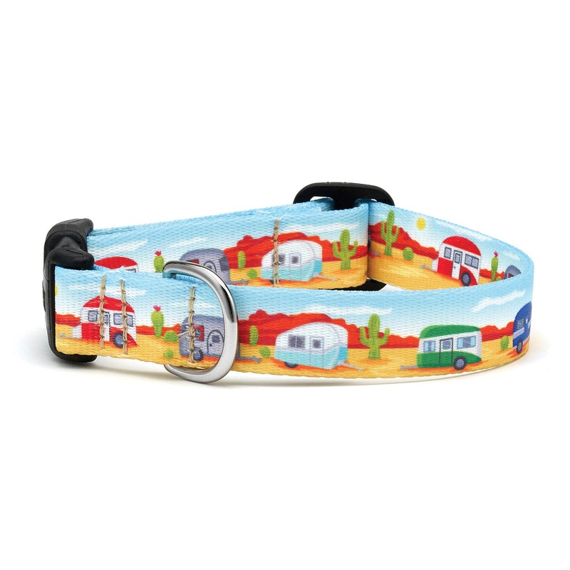Up Country Camp Out Dog Collar