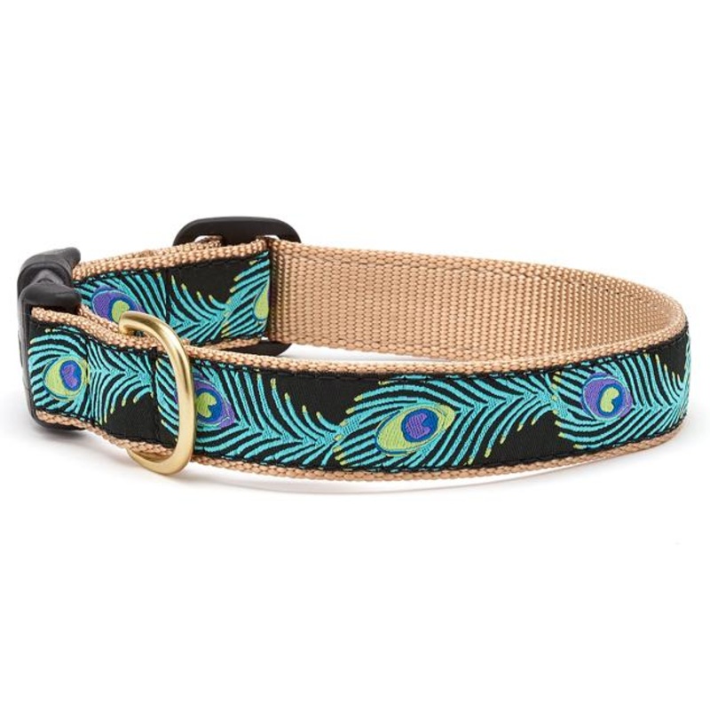 Up Country Peacock Dog Collar