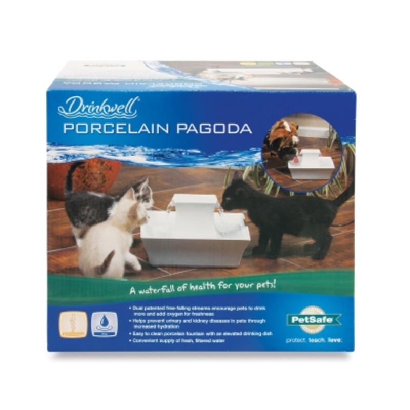 Drinkwell Porcelain Pagoda 70oz.