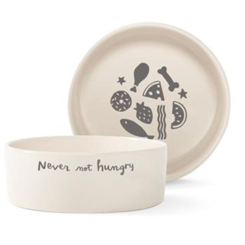 Fringe Never Not Hungry Pet Bowl