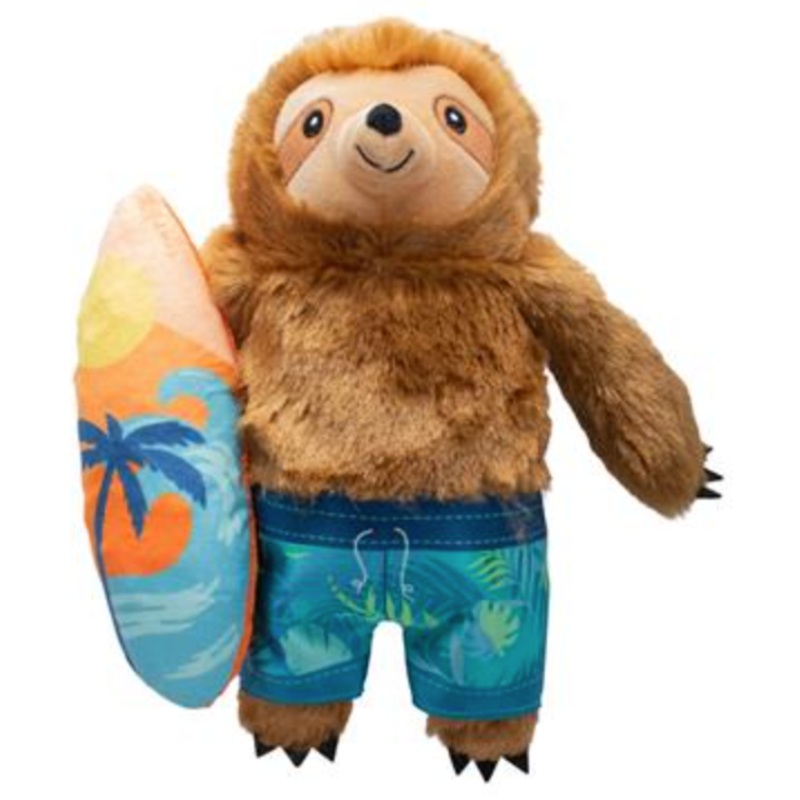Fringe Sloth Makin' Waves Plush Dog Toy