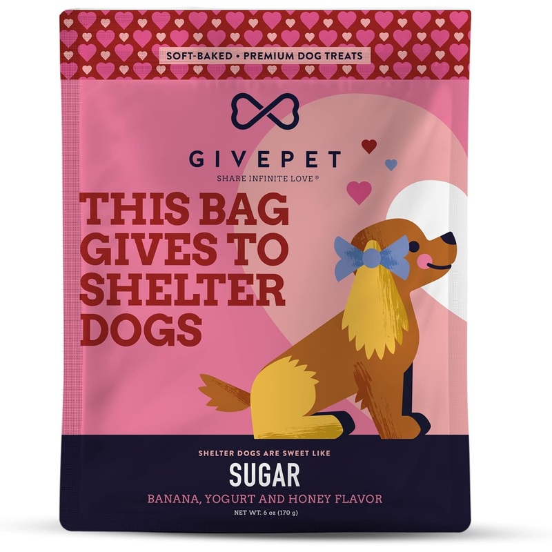 Givepet Sugar Banana, Yogurt & Honey 6 oz