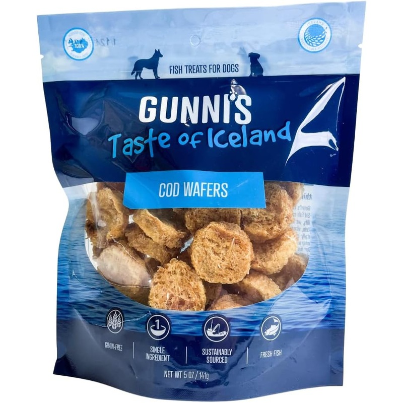 Gunni's Wafers Cod Treat 5 oz