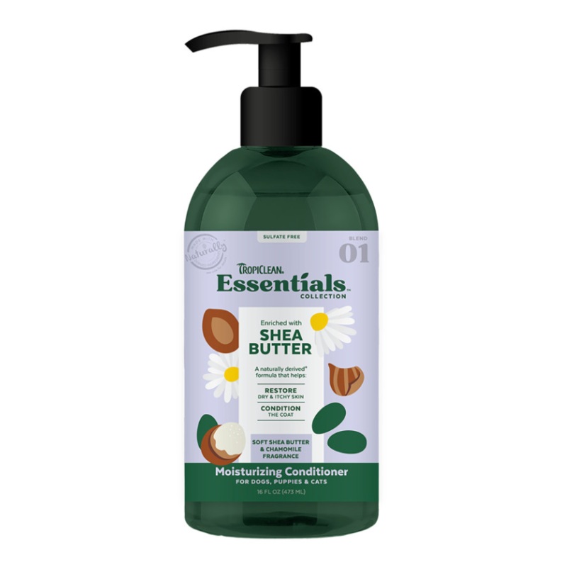 Tropiclean Essentials Shea Butter Conditioner 16 oz