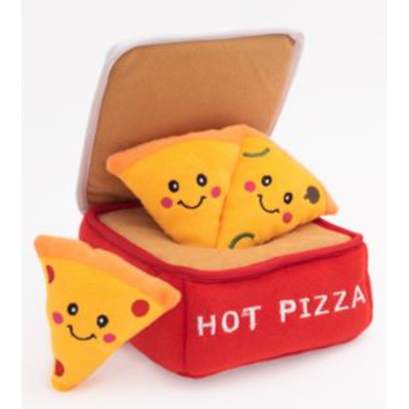 Zippy Paws Burrow  Pizza Box Toy