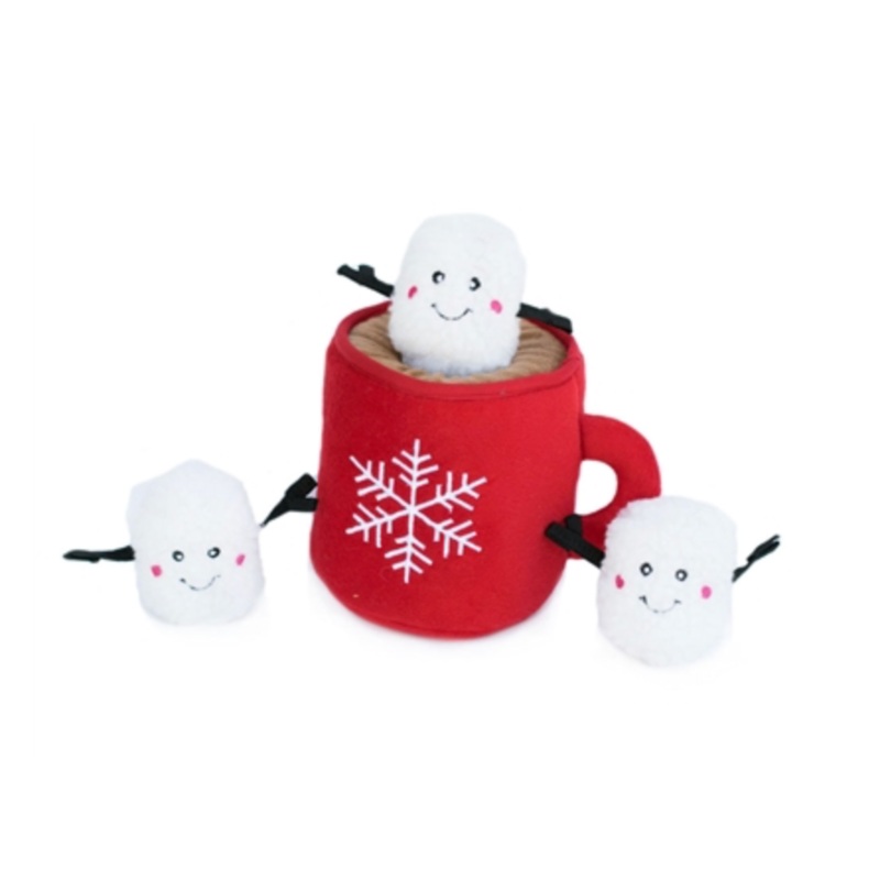 Zippy Paws Holiday Burrow Hot Cocoa