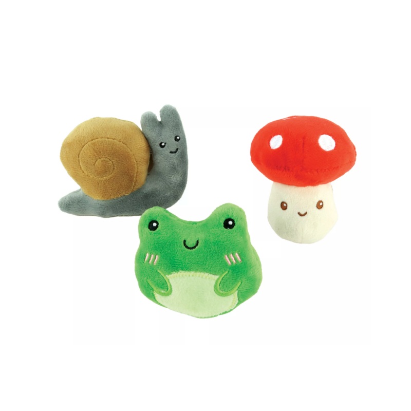Coastal Lil Pals "In the Woods" 3 Pack Plush Toys