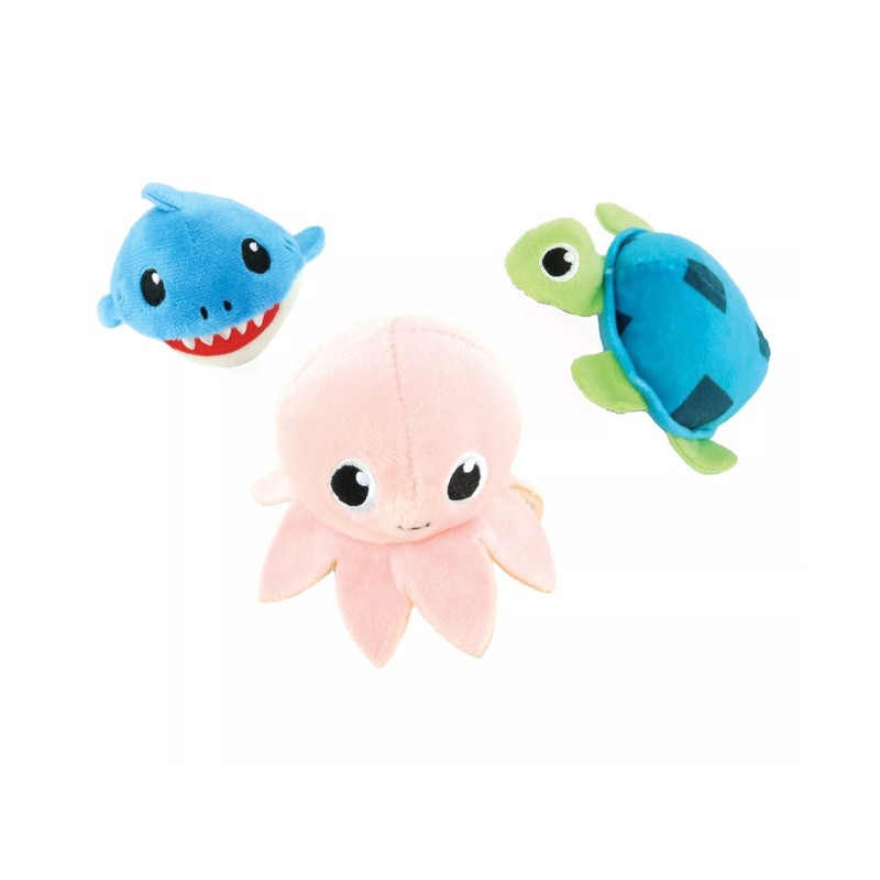 Coastal Lil Pals "Under the Sea" 3 Pack Plush Toys