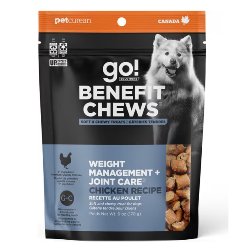 Go! Benefit Chews Weight Management + Joint Care Chicken 6 oz