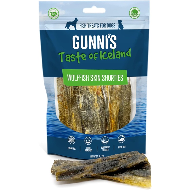Gunni's Wolffish Skin Shorties Treat 2.5 oz.