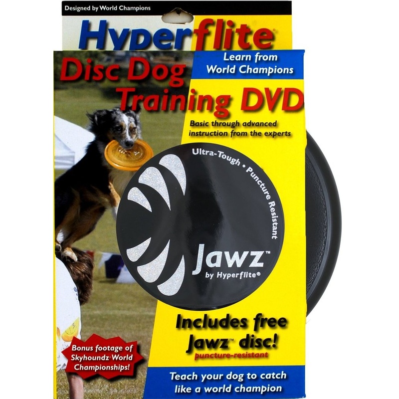 Hyperflite Disc Dogs Training Dvd With Jawz Disc