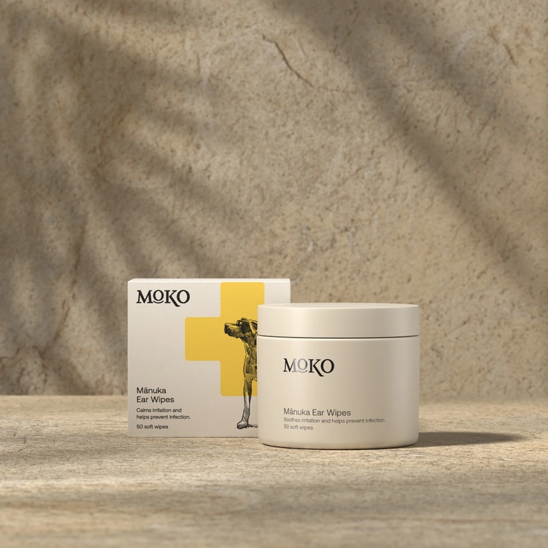 Moko Honey Manuka Ear Wipes 2.1 oz