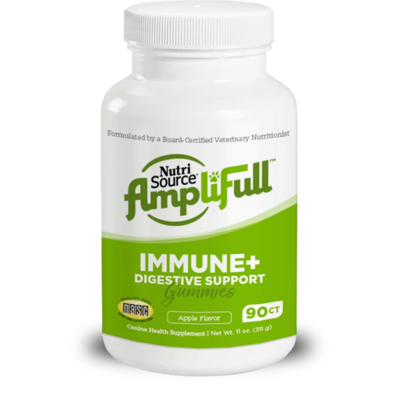 Nutri Source AmpliFull Immunity + Digestive Support Gummy Supplement 11 oz