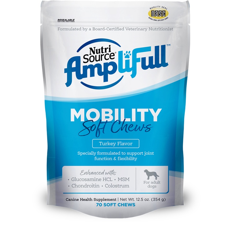 Nutri Source AmpliFull Mobility Soft Chew Supplement 12.5 oz