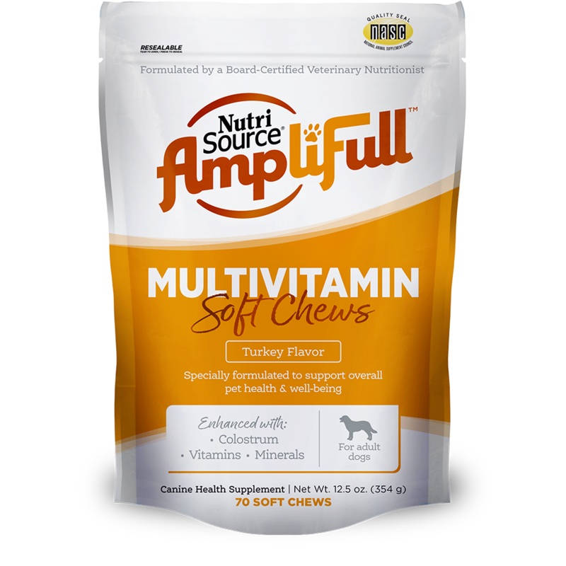 Nutri Source AmpliFull MultiVitamin Soft Chew Supplement 12.5 oz