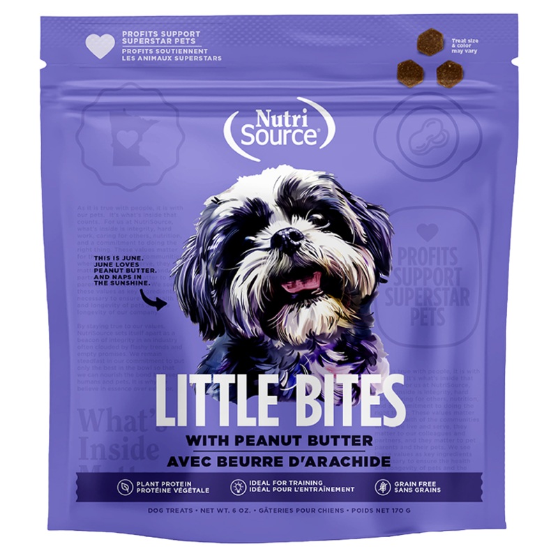 Nutri Source Little Bites Grain Free Peanut Butter 6 oz